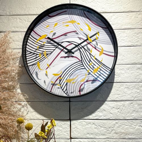 NeXtime Koi Wall Clock 30cm