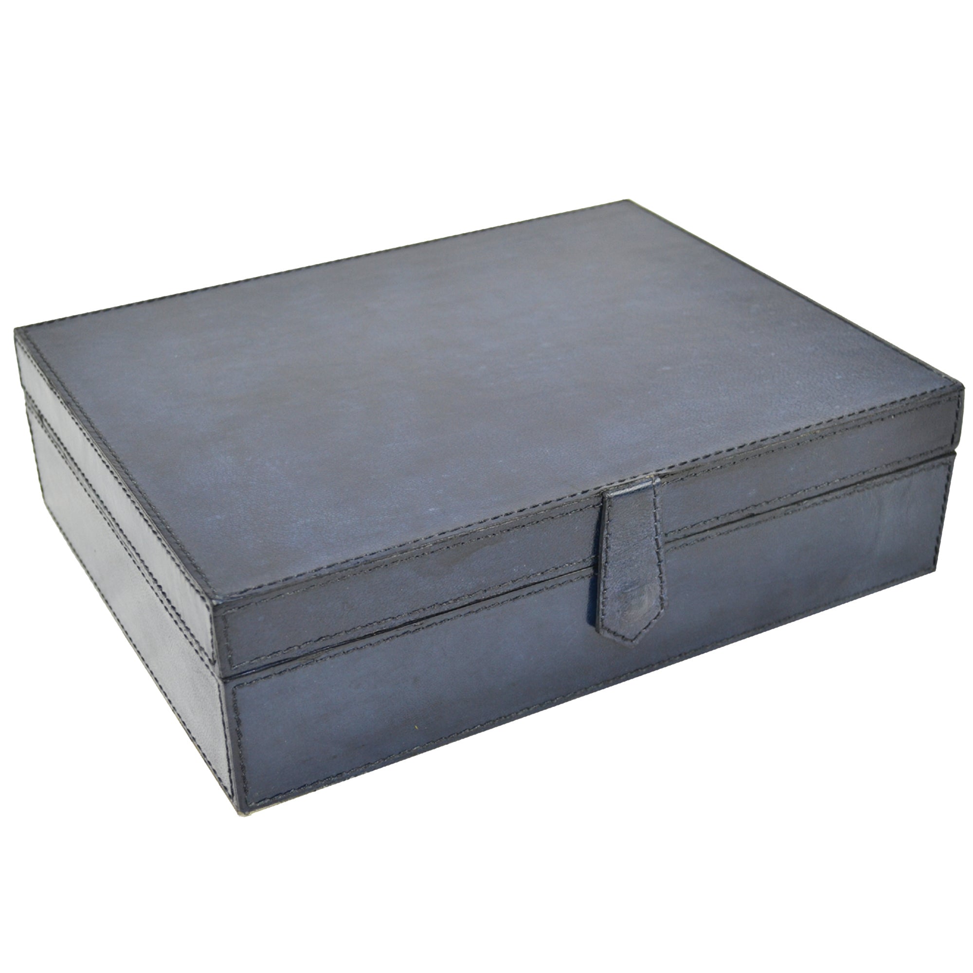 Leather Jewelry Box with Mirror (Available in 4 colors)