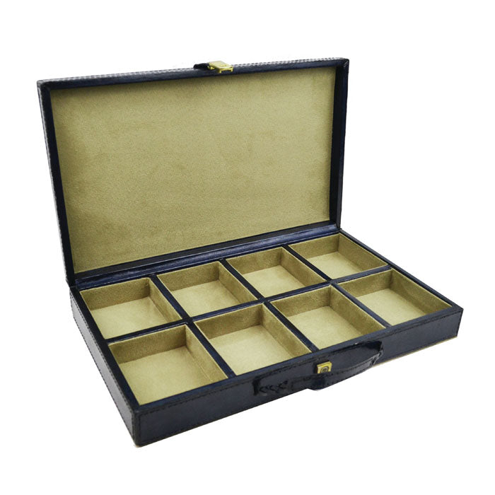 Elegant Leather Cufflinks Box (Available in 5 Colors)