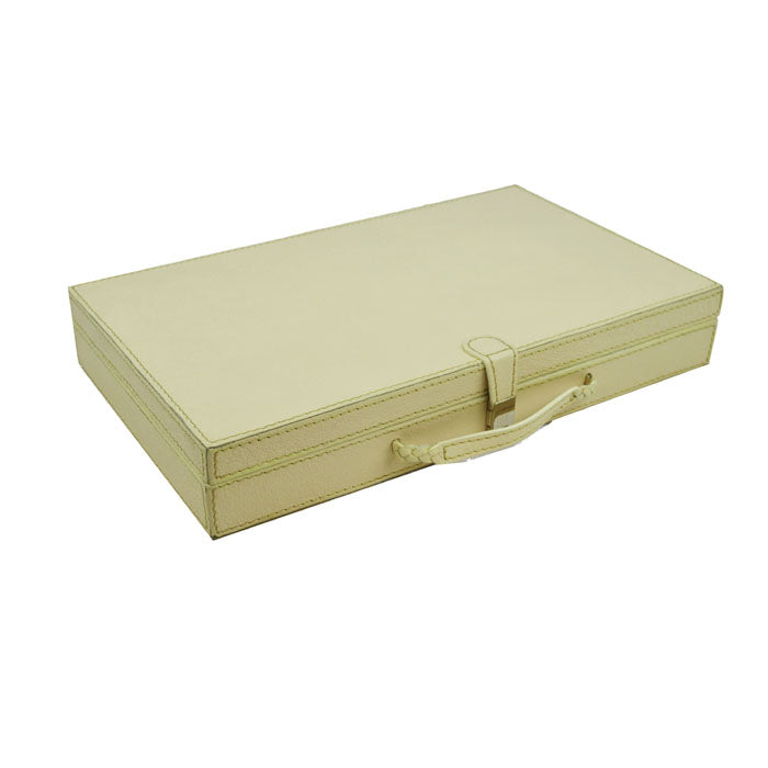 Elegant Leather Cufflinks Box (Available in 5 Colors)