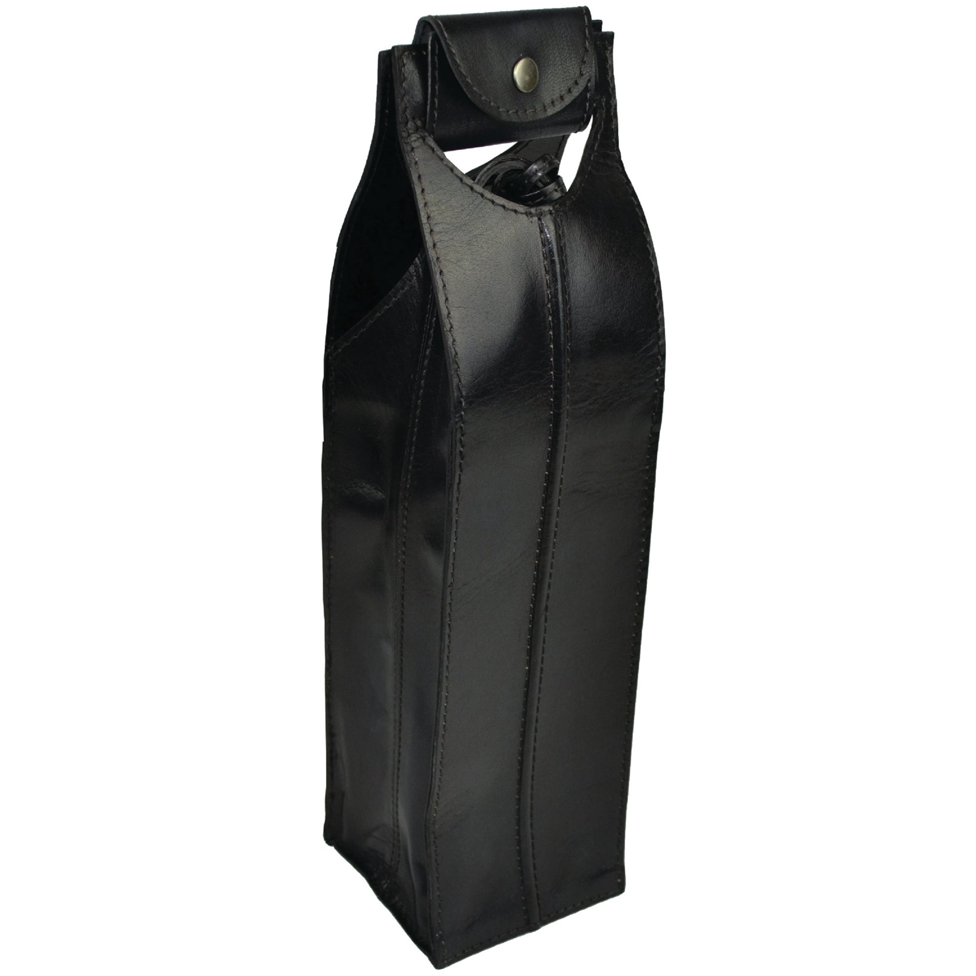 Luxe Leather Single Wine Carrier (5 Colors To Choose)