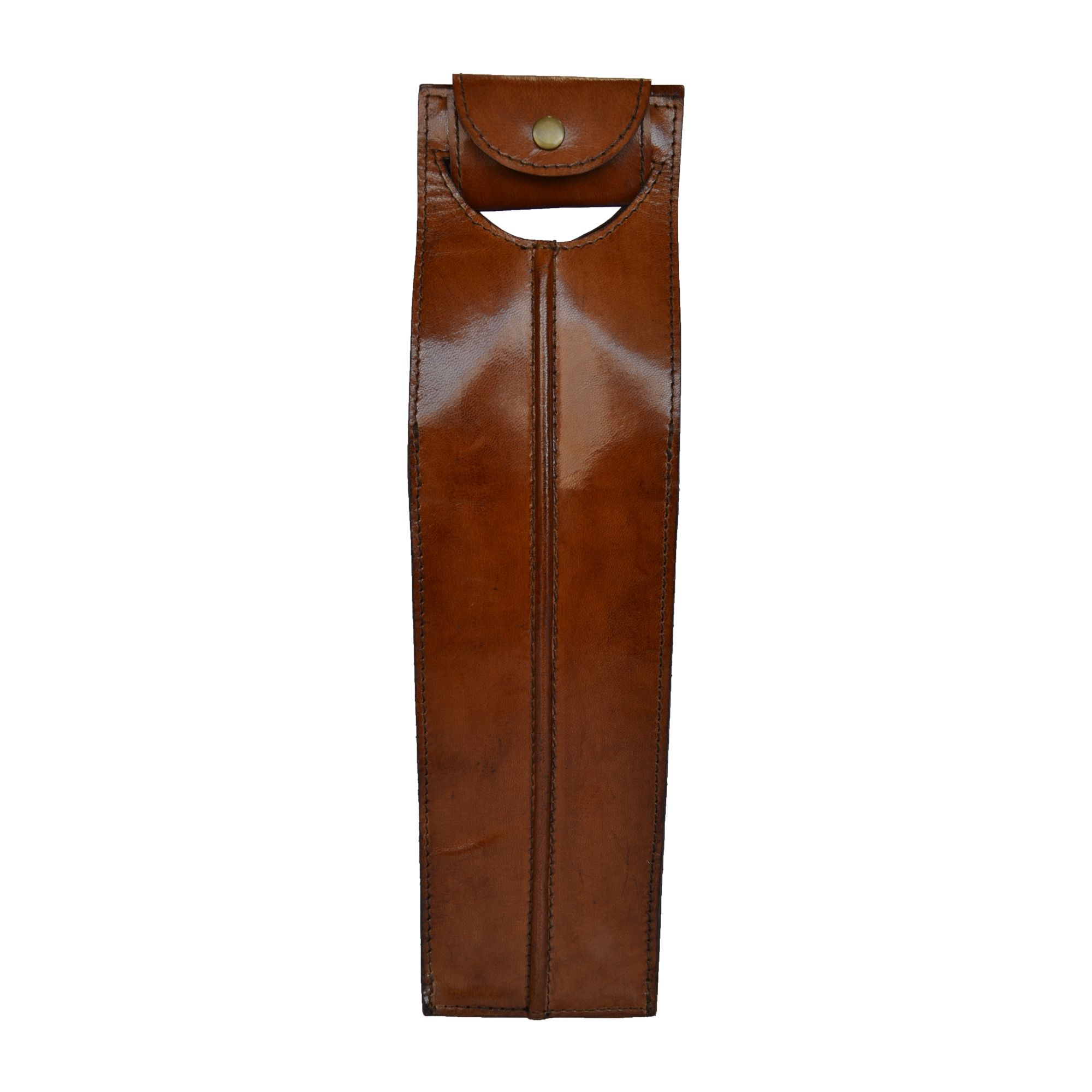 Luxe Leather Single Wine Carrier (5 Colors To Choose)