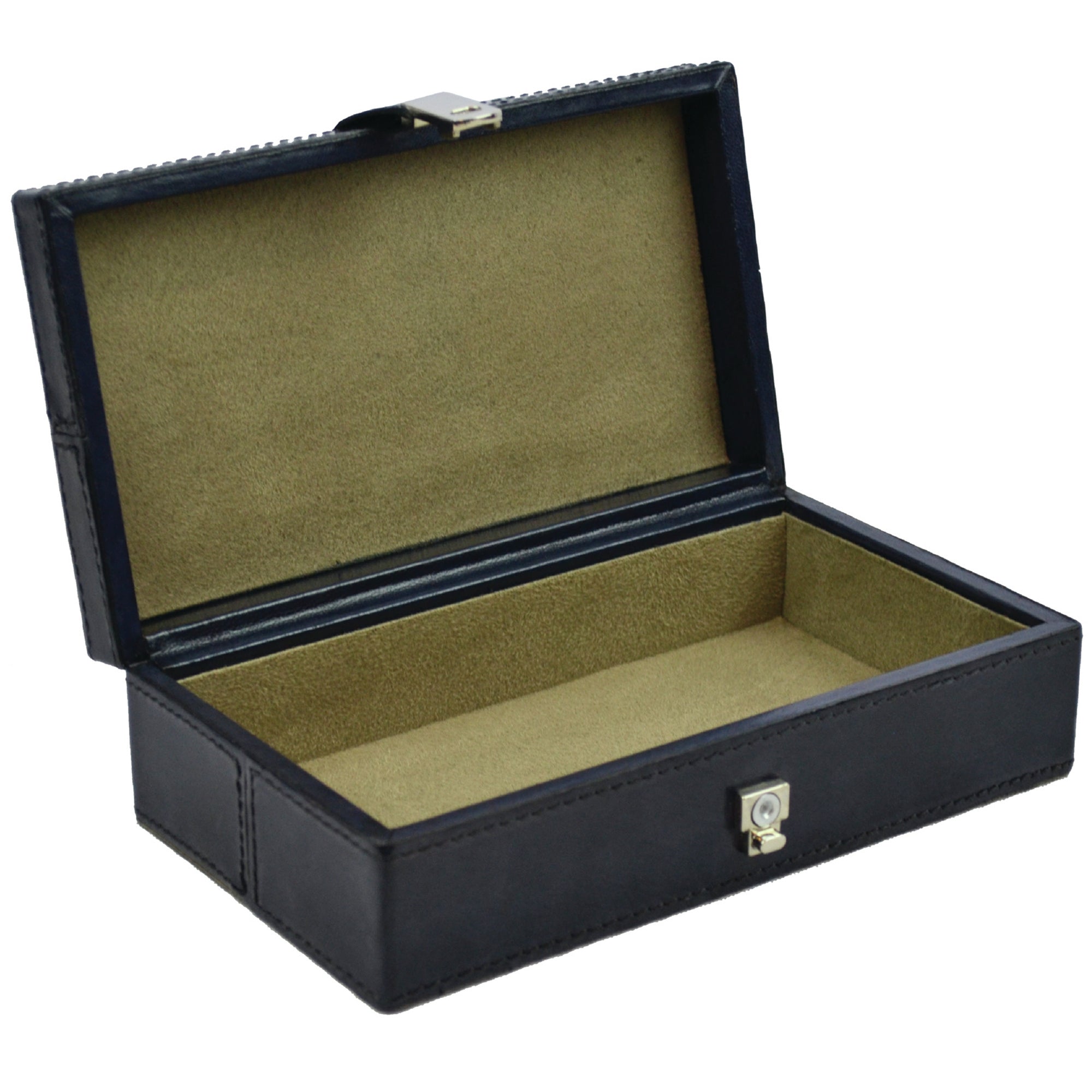 Luxe SMALL Rectangle Leather Trinket Box (Available in 4 Colors)