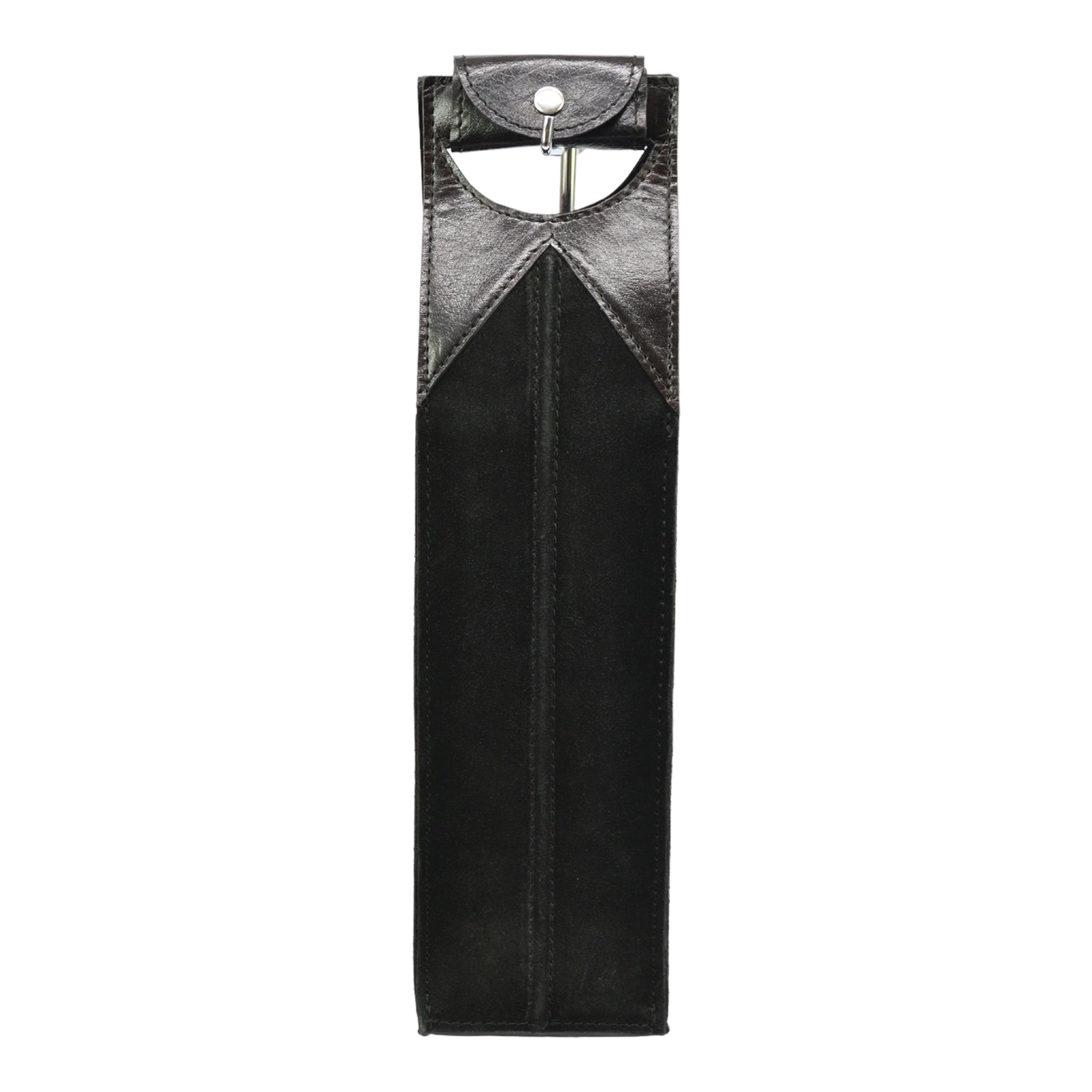 Luxe Leather SUEDE Single Wine Carrier (3 Colors To Choose)