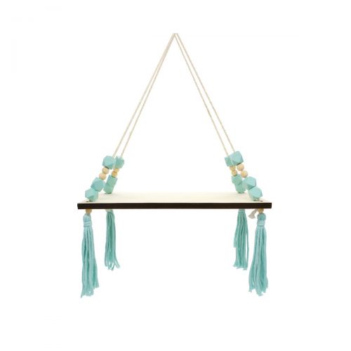 Macrame Hanging Wooden Shelf DIY Kit