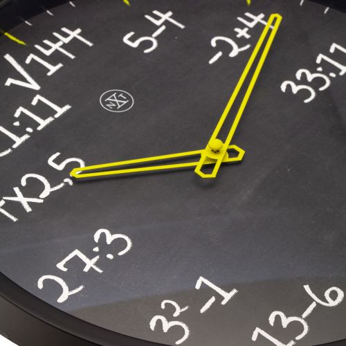 NeXtime Maths Kids Wall Clock 30cm