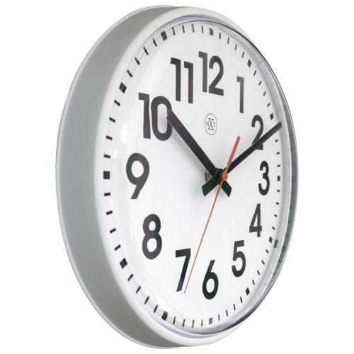 NeXtime Peter Wall Clock 26cm (Available in 2 Frame Colors)