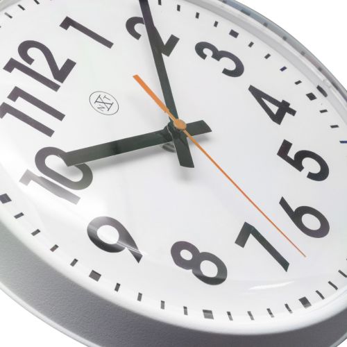 NeXtime Peter Wall Clock 26cm (Available in 2 Frame Colors)