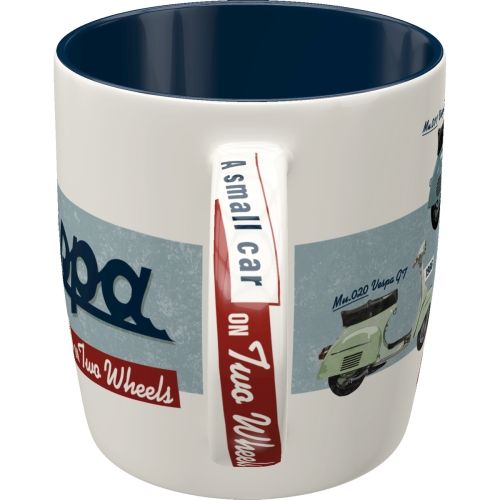 Vespa Model Chart Ceramic Coffee Mug