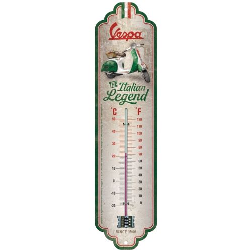 Vespa - Italian Legend Wall Mounted Thermometer