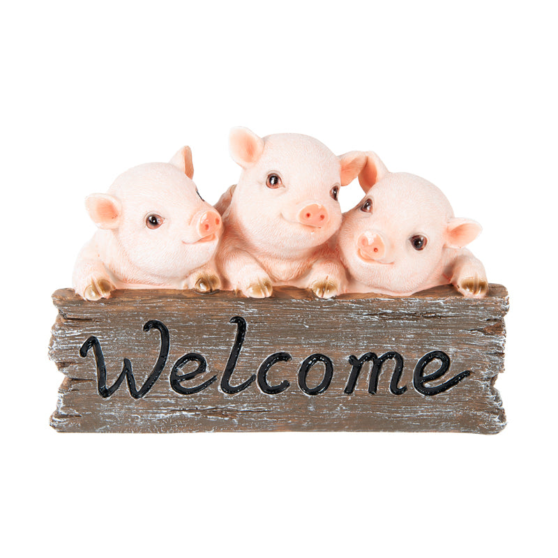 Welcome Piglets Statue
