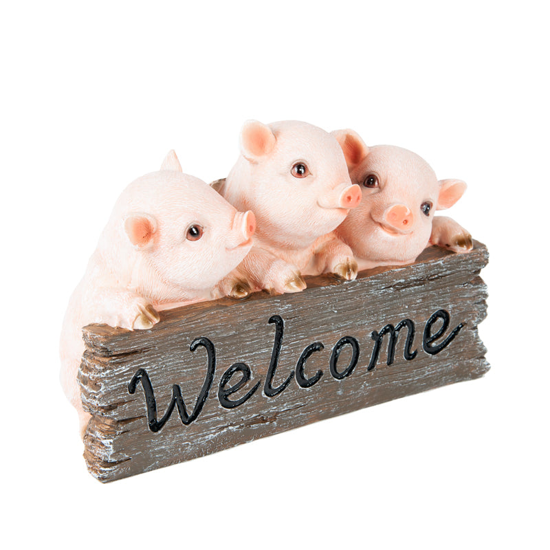Welcome Piglets Statue