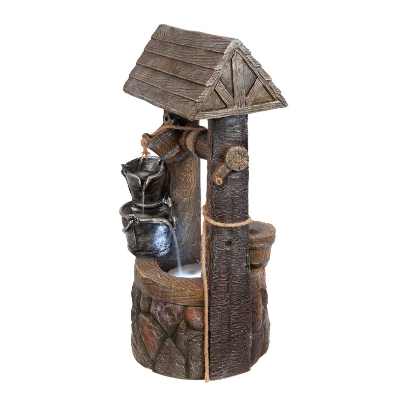 Wishing Well Patio Water Fountain