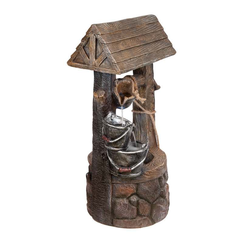 Wishing Well Patio Water Fountain
