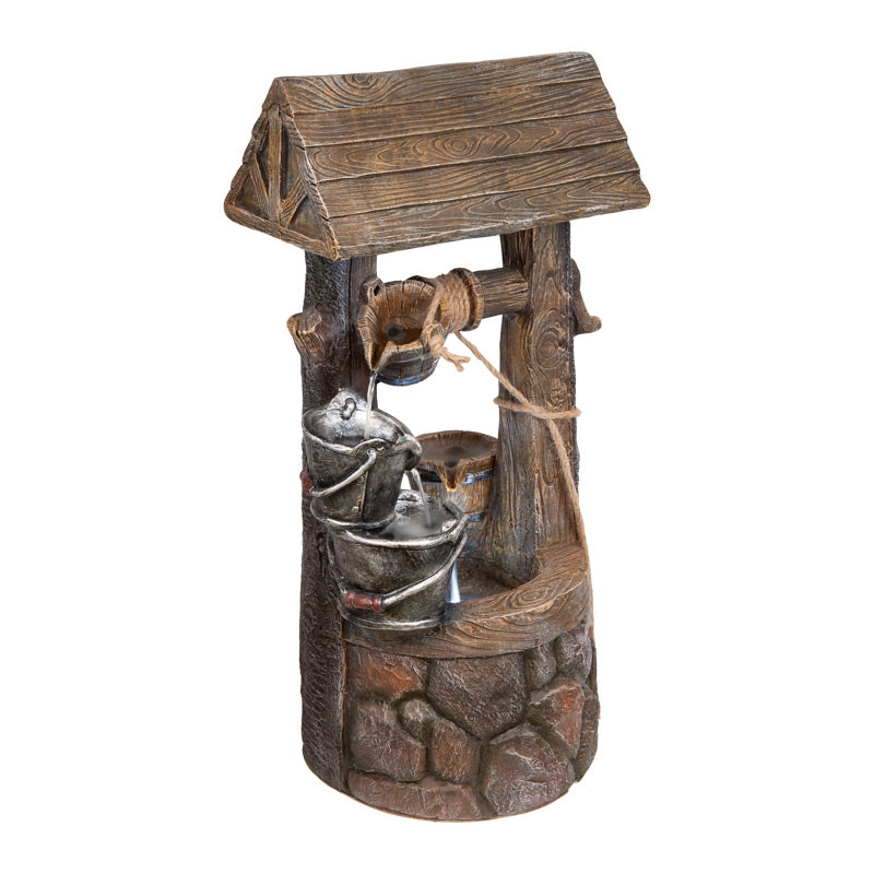 Wishing Well Patio Water Fountain