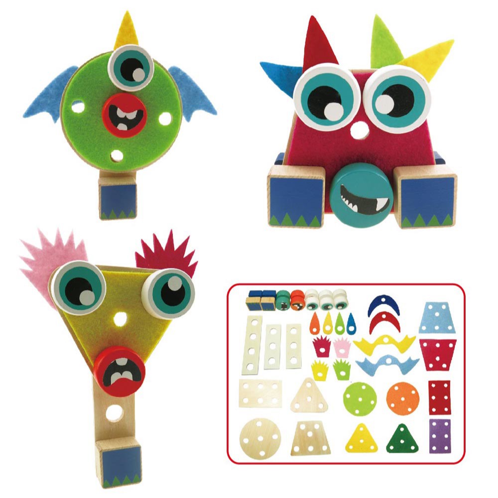 Design & Build Set for Kids - Aliens
