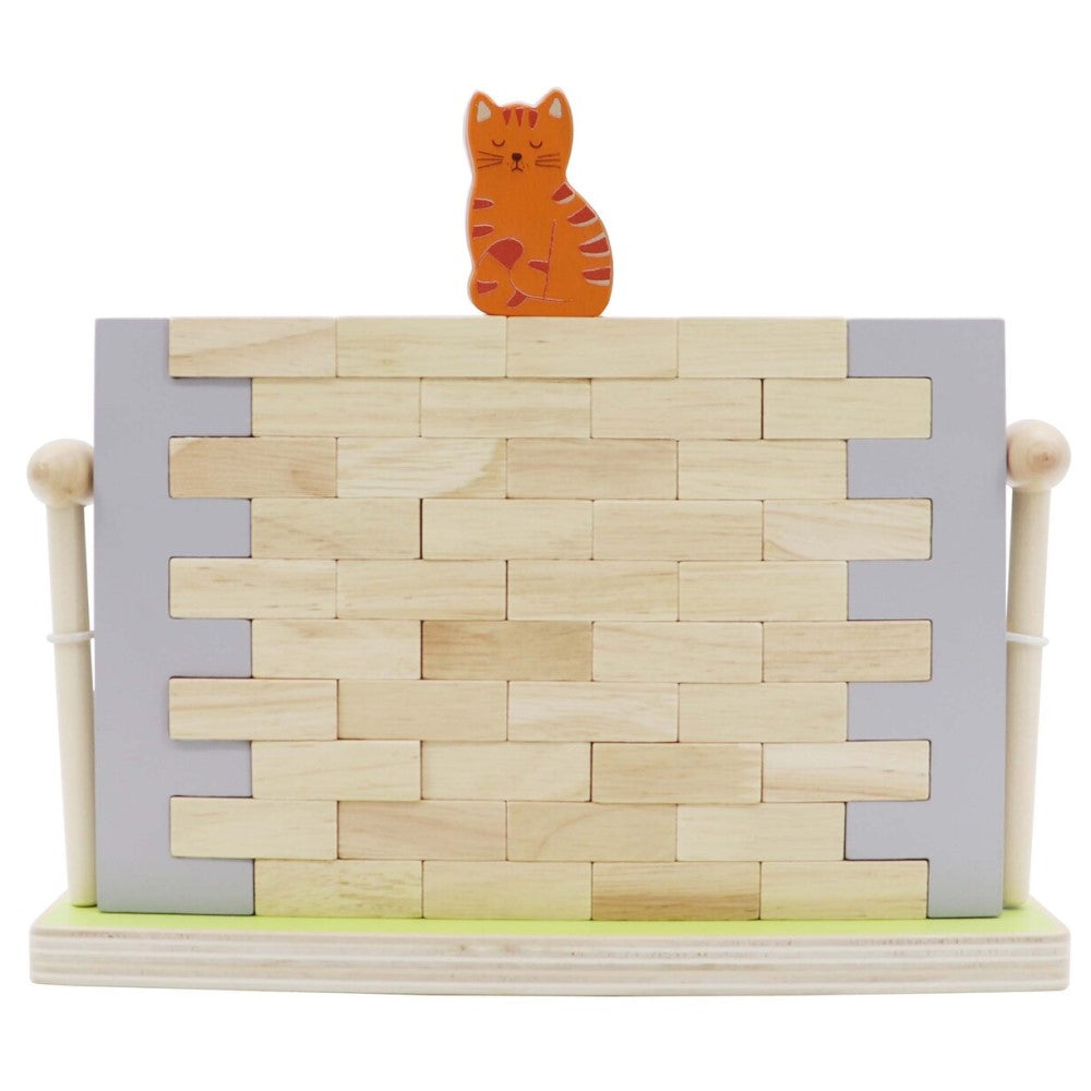 Kids Wooden Jenga Wall Blocks Game
