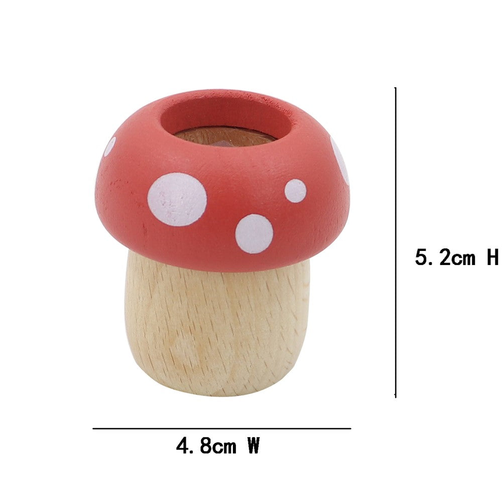 Kids Wooden Mushroom Prism Scope (Sent at Random)