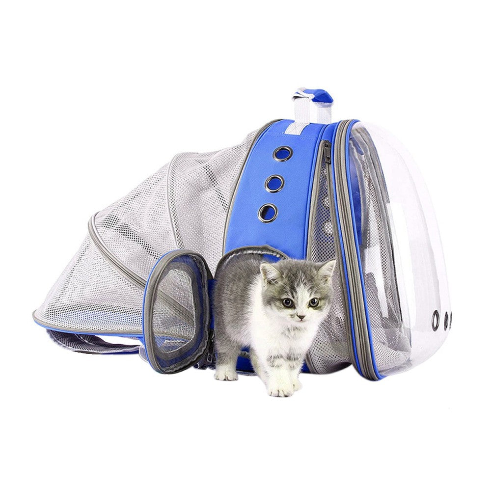 Expandable Space Capsule Backpack - (Blue)