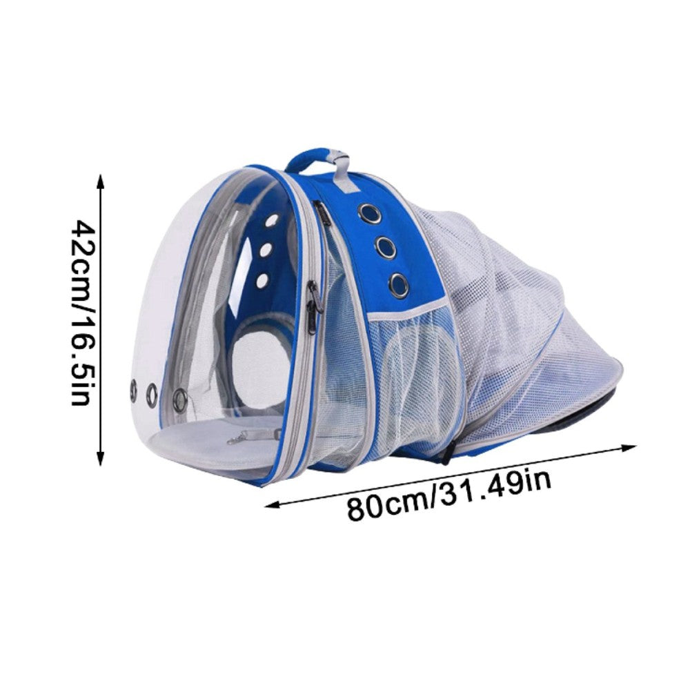 Expandable Space Capsule Backpack - (Blue)