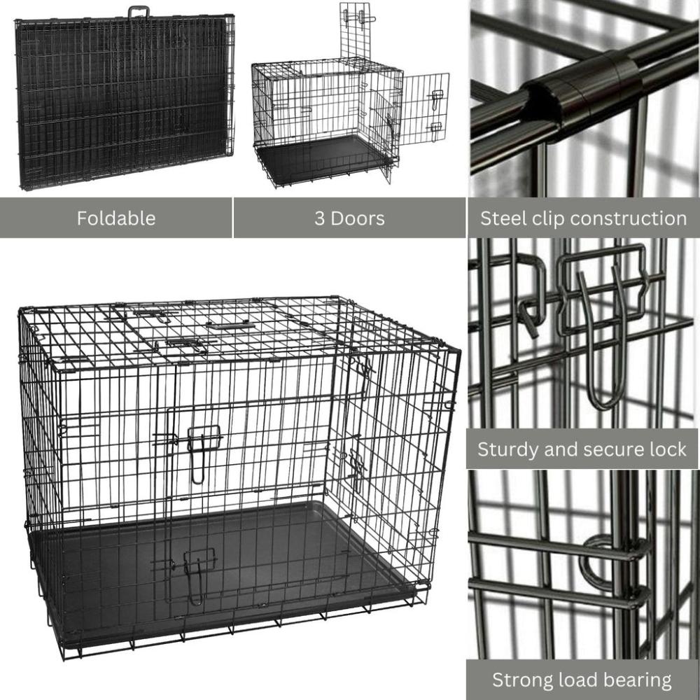 Foldable Design Dog Cage 36"