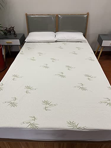 Bamboo Jacquard Double Mattress Protector