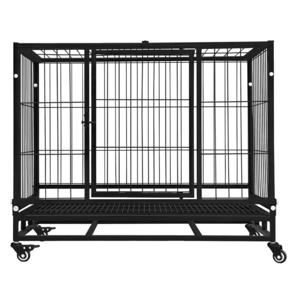Multi-layer Dog Cage 32" (with wheels)