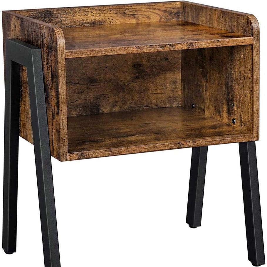Perfect Design Side Table with Open Compartment