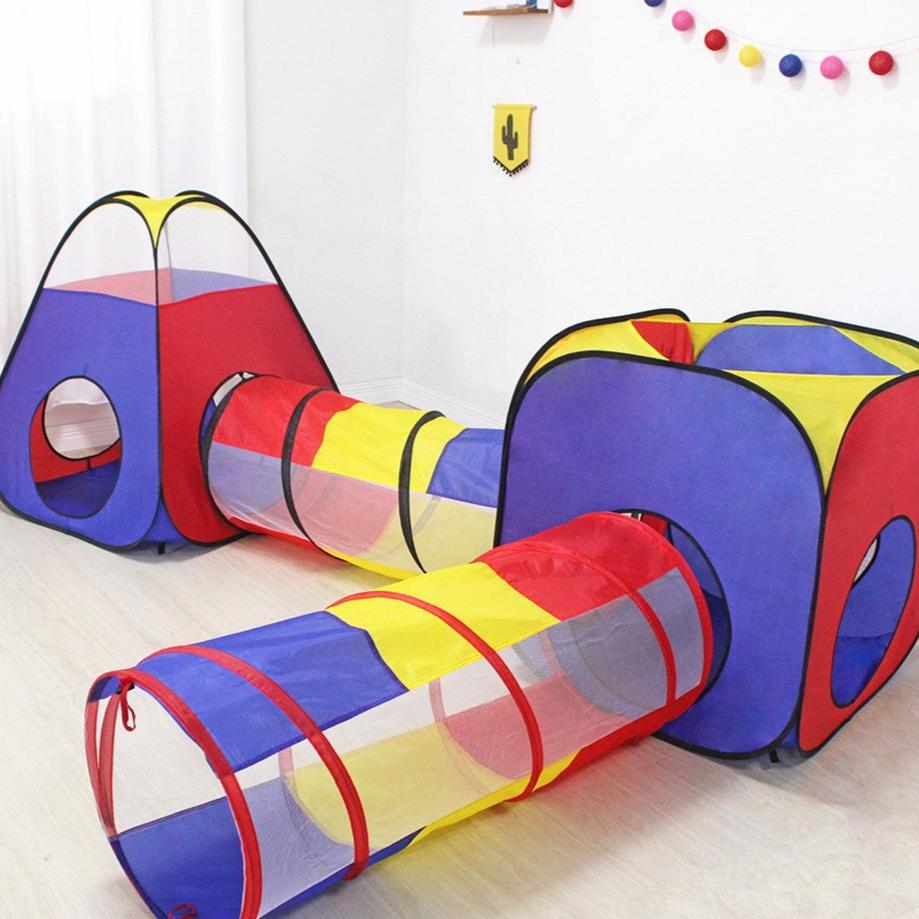 4 in 1 Mix Color Style Kids Play Tent