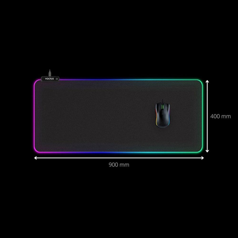 RGB Mouse Pad 4 USB Ports 90 x 40 x 0.4cms