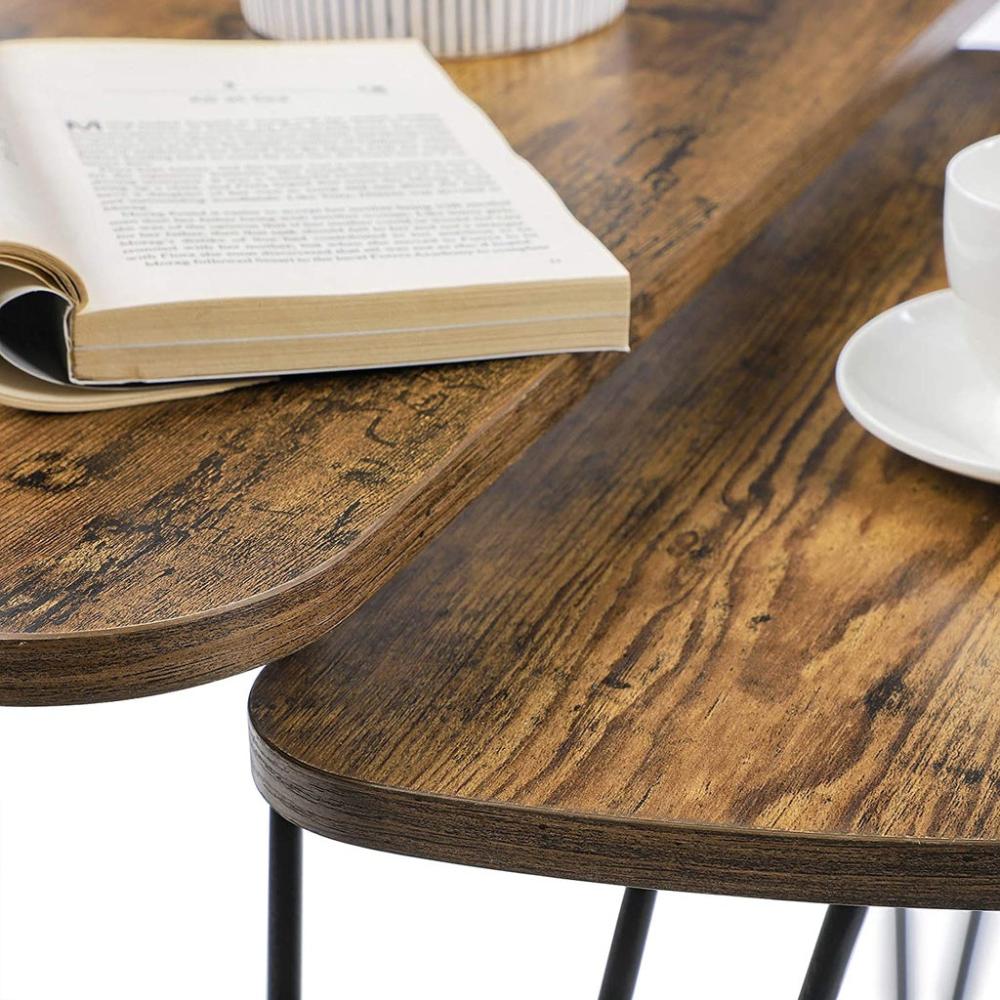 Timeless Industrial Nesting Table - Set of 2