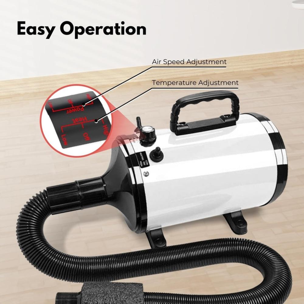 Advance Grooming Pet Hair Dryer - White