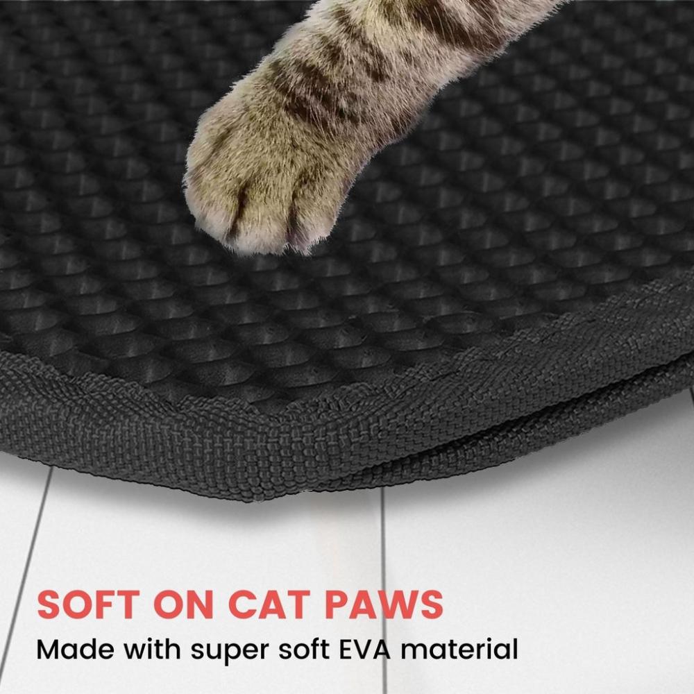 Rectangle Shape Waterproof Litter Mat