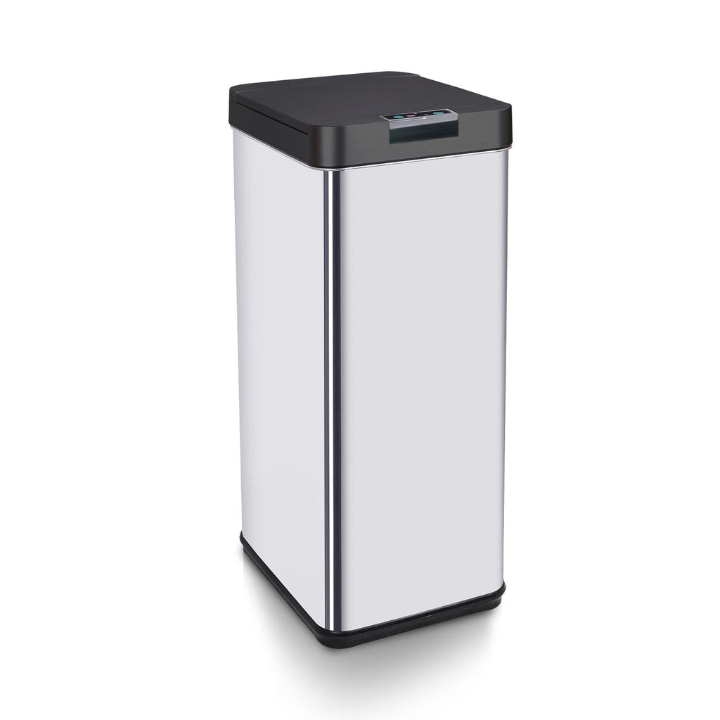 Narrow Black Square Sensor Bin - 50L