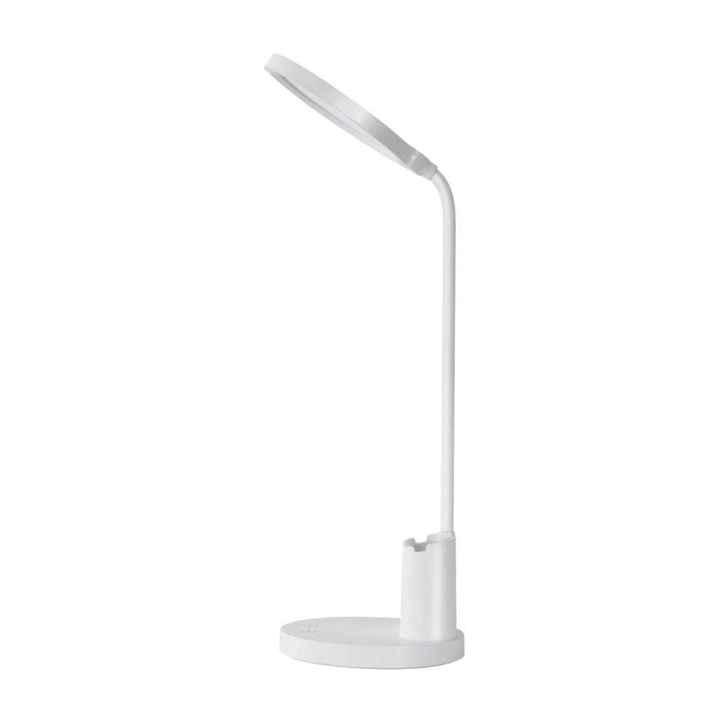 Desk Lamp with Pen and Phone Holder