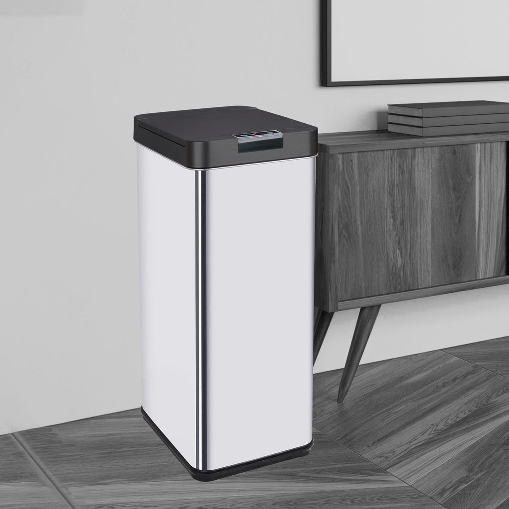 Narrow Black Square Sensor Bin - 50L