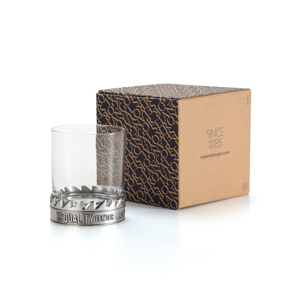 Royal Selangor Toolbar Pewter Motif Whisky Tumbler