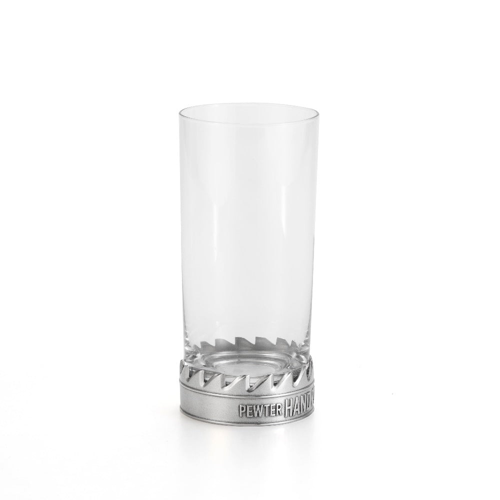 Royal Selangor Toolbar Honed Teeth Pewter Motif Highball