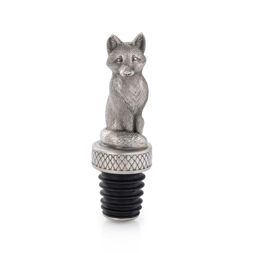Royal Selangor Fox Pewter Wine Stopper