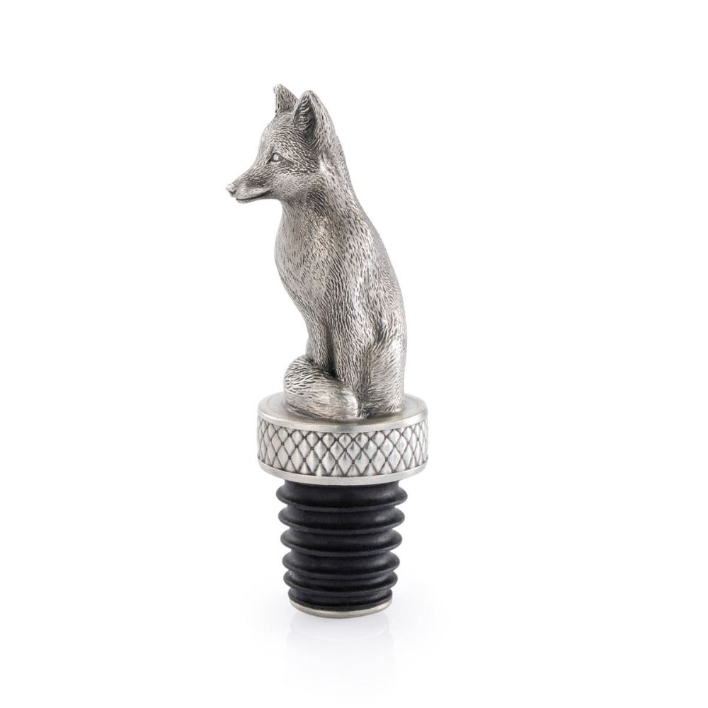 Royal Selangor Fox Pewter Wine Stopper