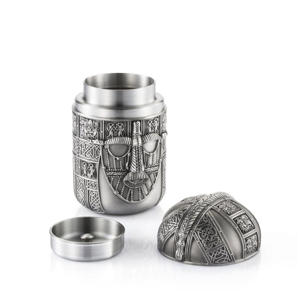 Royal Selangor Warrior Pewter Tea Caddy