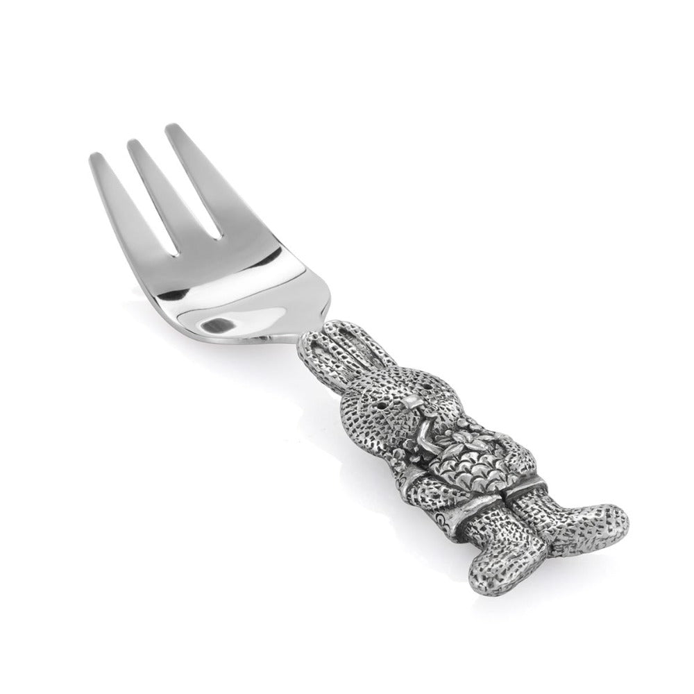 Royal Selangor Aloha Bunny Pewter Fork & Spoon Cutlery Set