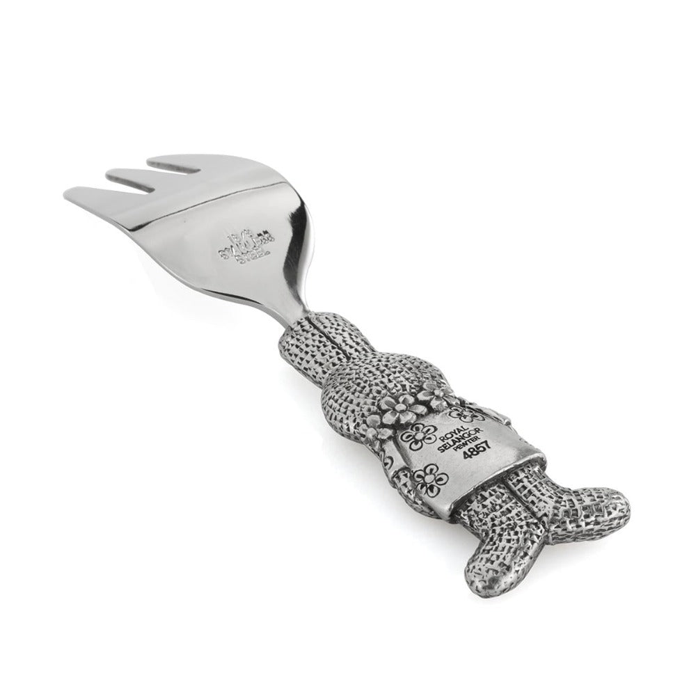 Royal Selangor Aloha Bunny Pewter Fork & Spoon Cutlery Set