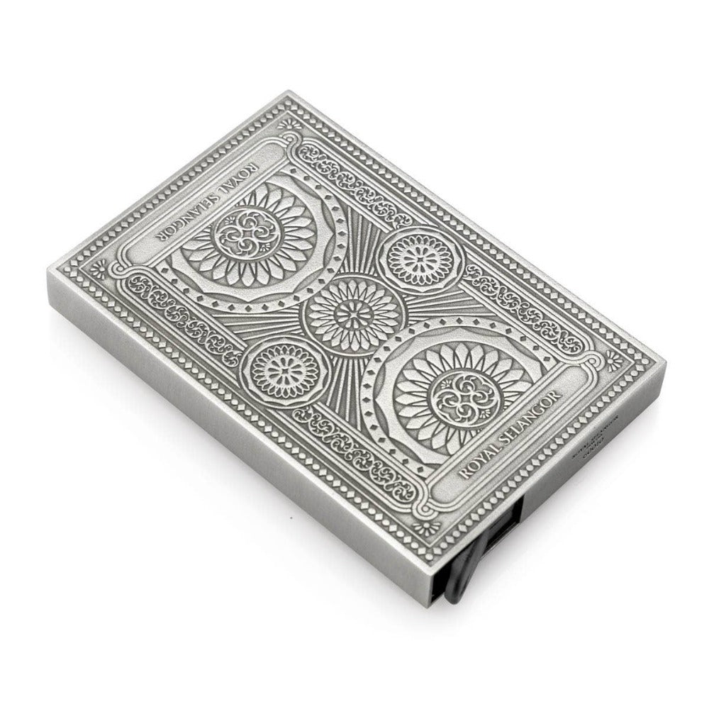 Royal Selangor Ace Credit Card Pewter Wallet