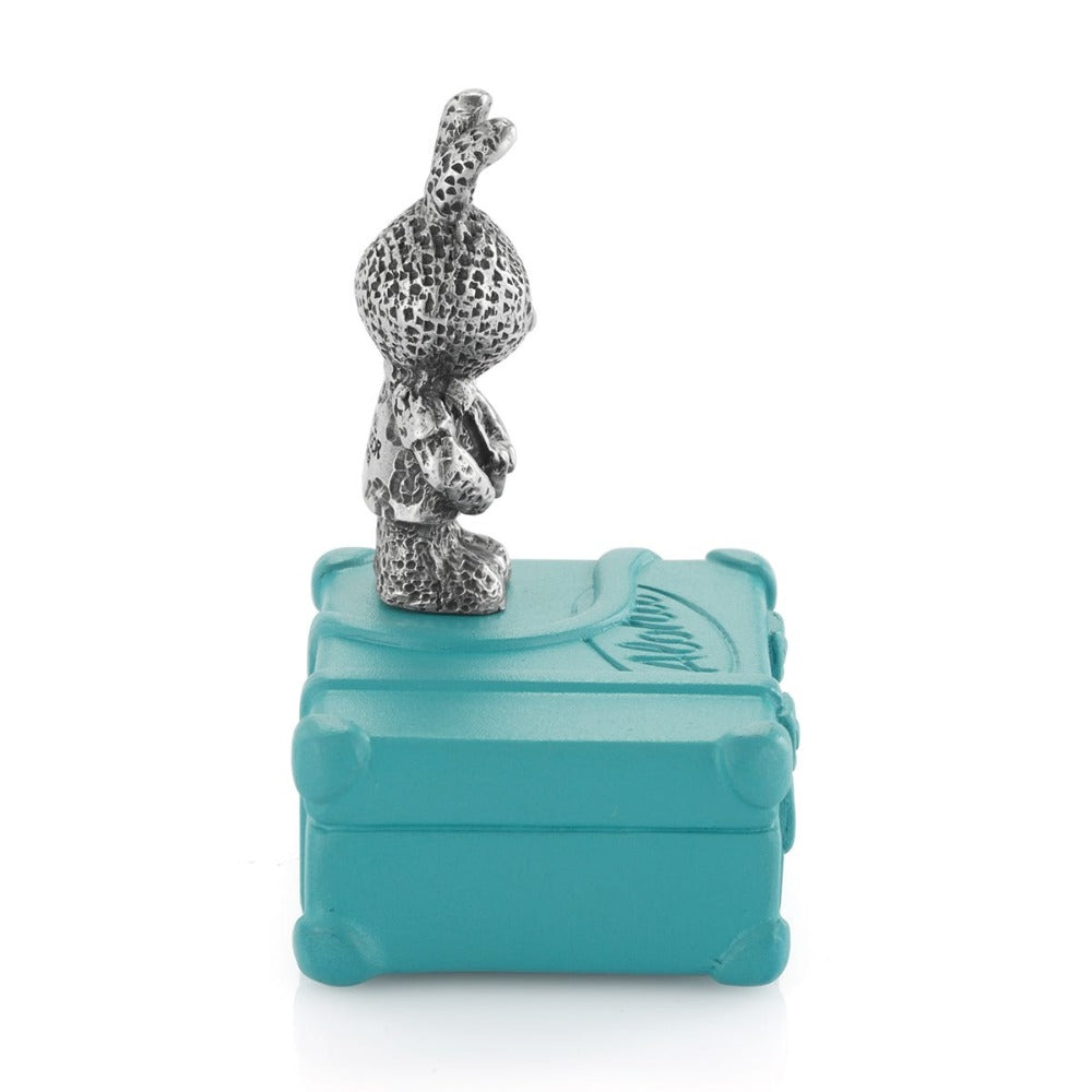 Royal Selangor Bunnies Blue Hawaii Pewter Music Box