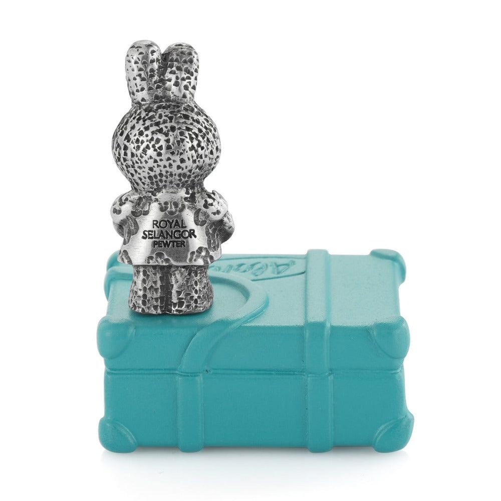 Royal Selangor Bunnies Blue Hawaii Pewter Music Box