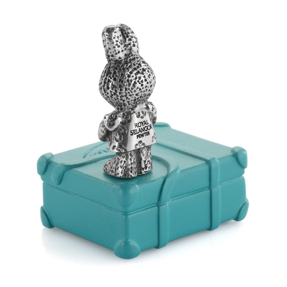 Royal Selangor Bunnies Blue Hawaii Pewter Music Box