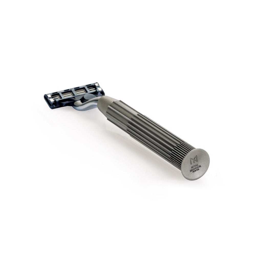 Royal Selangor Vapour Pewter Razor (Fits Gillette Cartridge)