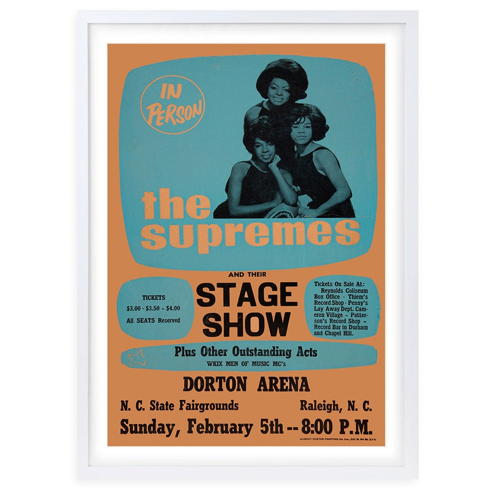 The Supremes 1967 105cm x 81cm Framed A1 Art Print