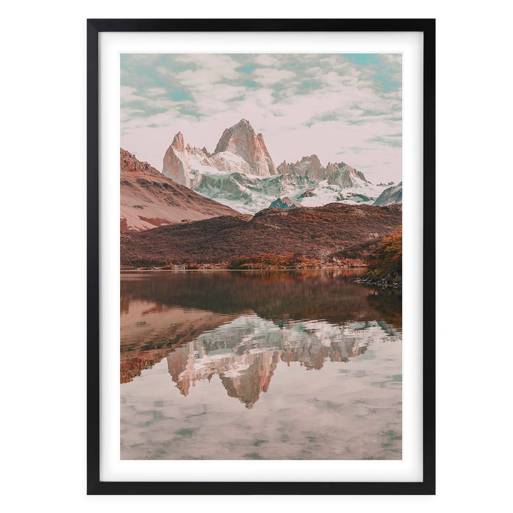 El Chalten, Argentina 105cm x 81cm Framed A1 Art Print